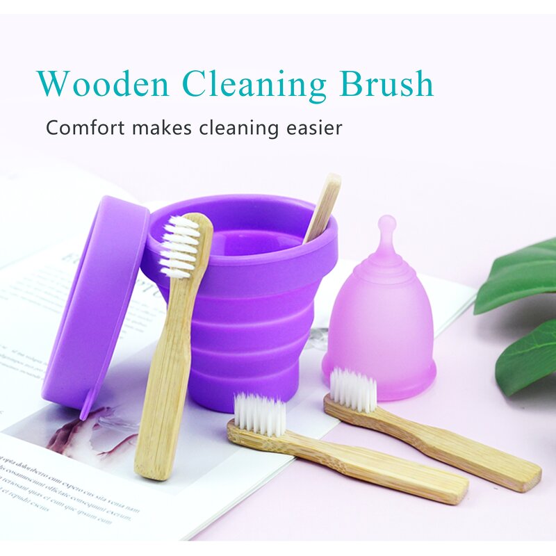 Bamboo Brush Manufacturer - OEM/ODM for Menstrual Cup Cleaning