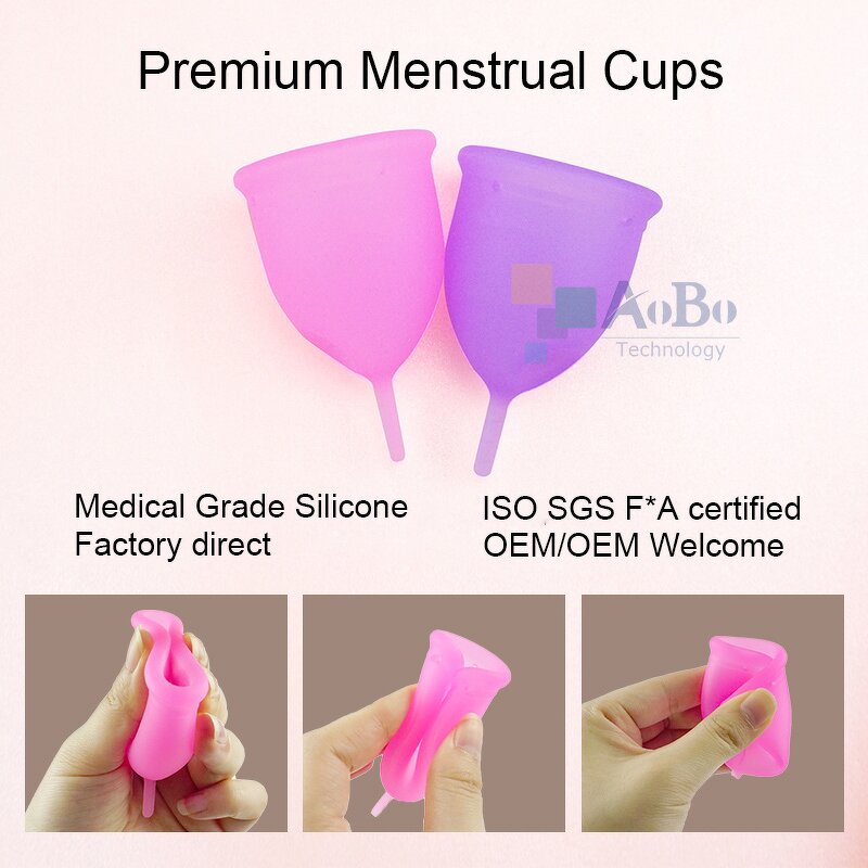 Menstrual Cups Manufacturer - OEM/ODM Medical Grade Silicone Easy Period