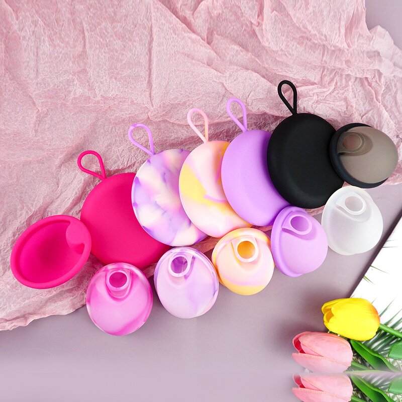 Menstrual Disc Case Manufacturer - OEM/ODM Rainbow Silicone Women Hygiene