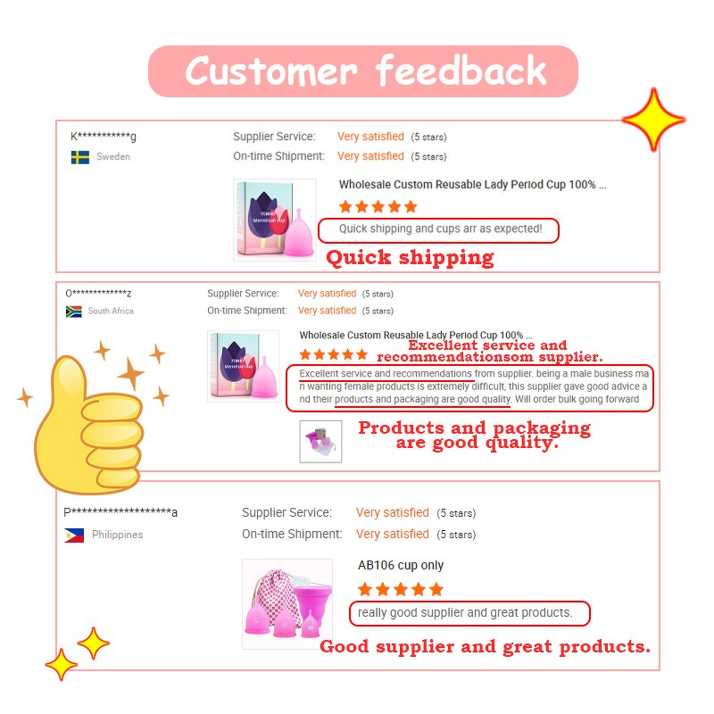 Menstrual Cups Manufacturer - OEM/ODM Bulk Medical Silicone Oem Manufacturer