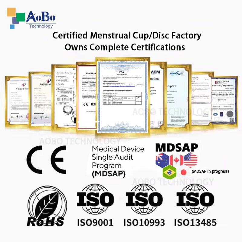 Menstrual Cups Manufacturer - OEM/ODM Medical Grade Silicone Easy Period