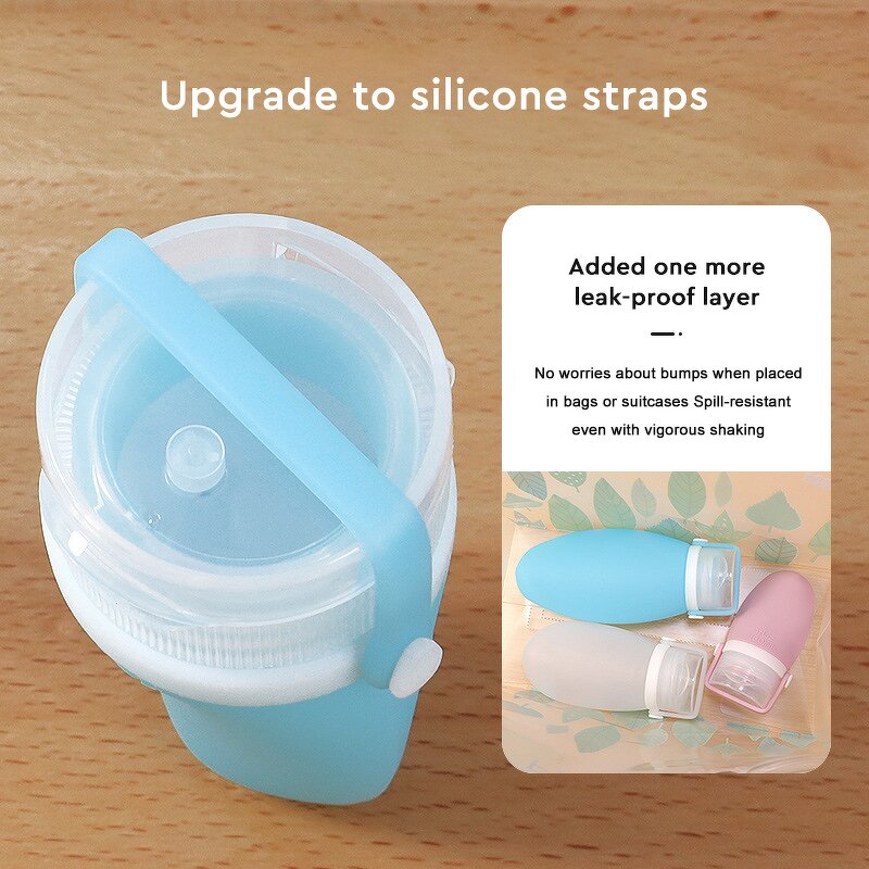 Travel Bottle Set Manufacturer - Wholesale 4Pack 2oz Cosmetic Silicone