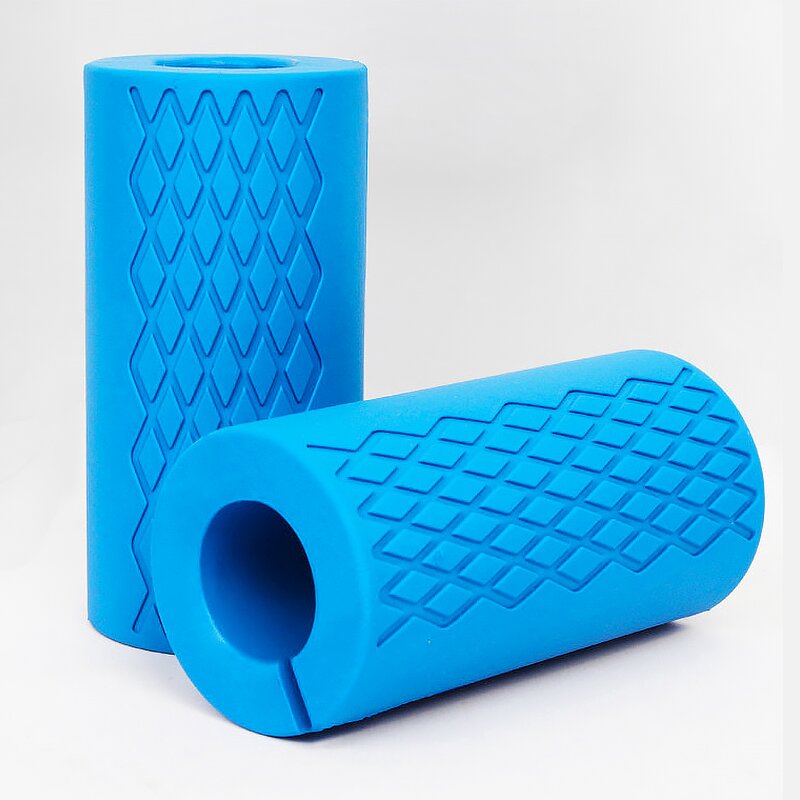 Barbell Grips Manufacturer - OEM/ODM 2pcs/set Non-slip Silicone Protective