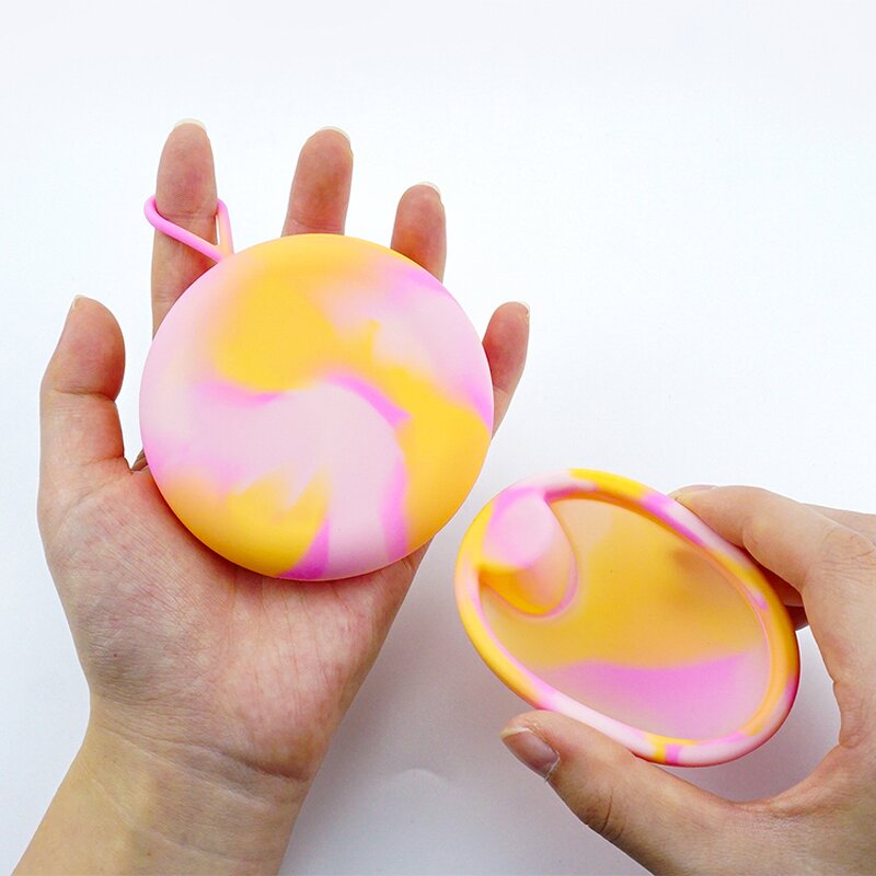 Menstrual Disc Case Manufacturer - OEM/ODM Rainbow Silicone Women Hygiene