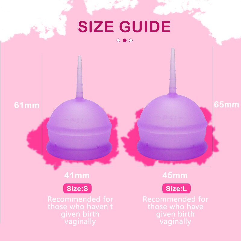 Menstrual Cup Kit Manufacturer - OEM/ODM Teen Size 100% Medical Silicone