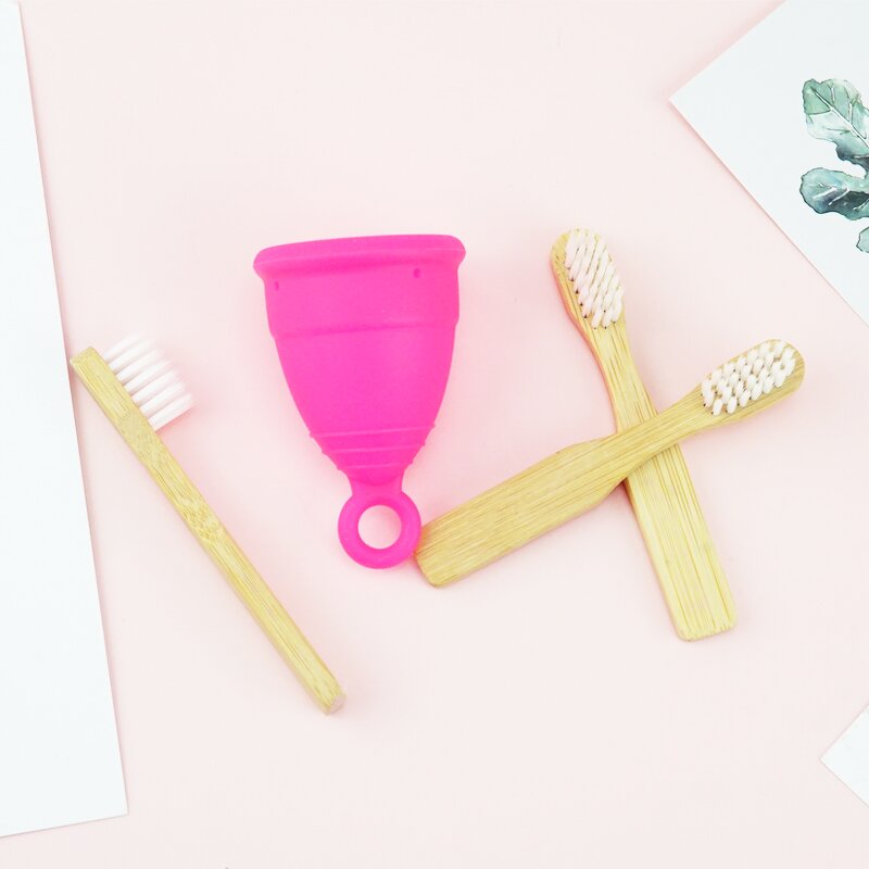 Menstrual Cup Brush Manufacturer - Wholesale Bamboo Wooden Cleaning Brush
