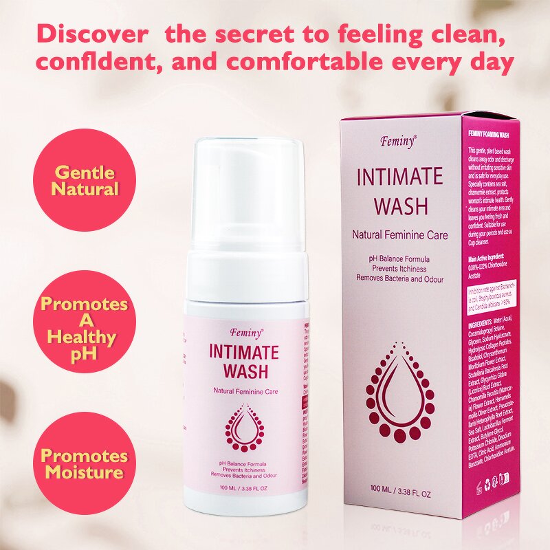 Menstrual Cup Foam Wash Manufacturer - OEM/ODM 100Ml 100% Natural Herbal