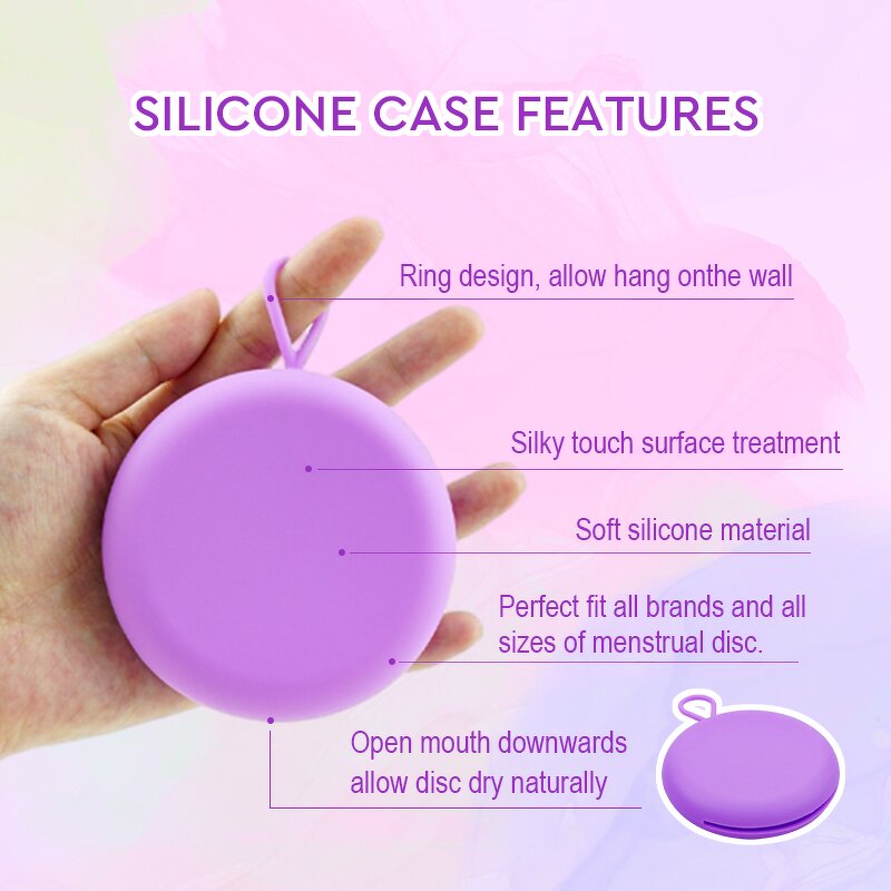Menstrual Disc Case Manufacturer - Wholesale Reusable Silicone Storage Cover