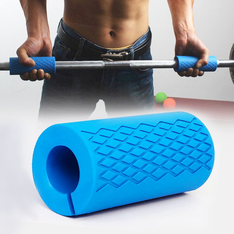 Barbell Grips Manufacturer - OEM/ODM 2pcs/set Non-slip Silicone Protective