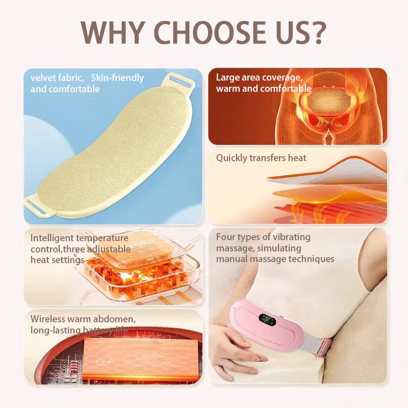 Electric Menstrual Heating Pad Manufacturer - OEM/ODM Reusable Cramps Belt