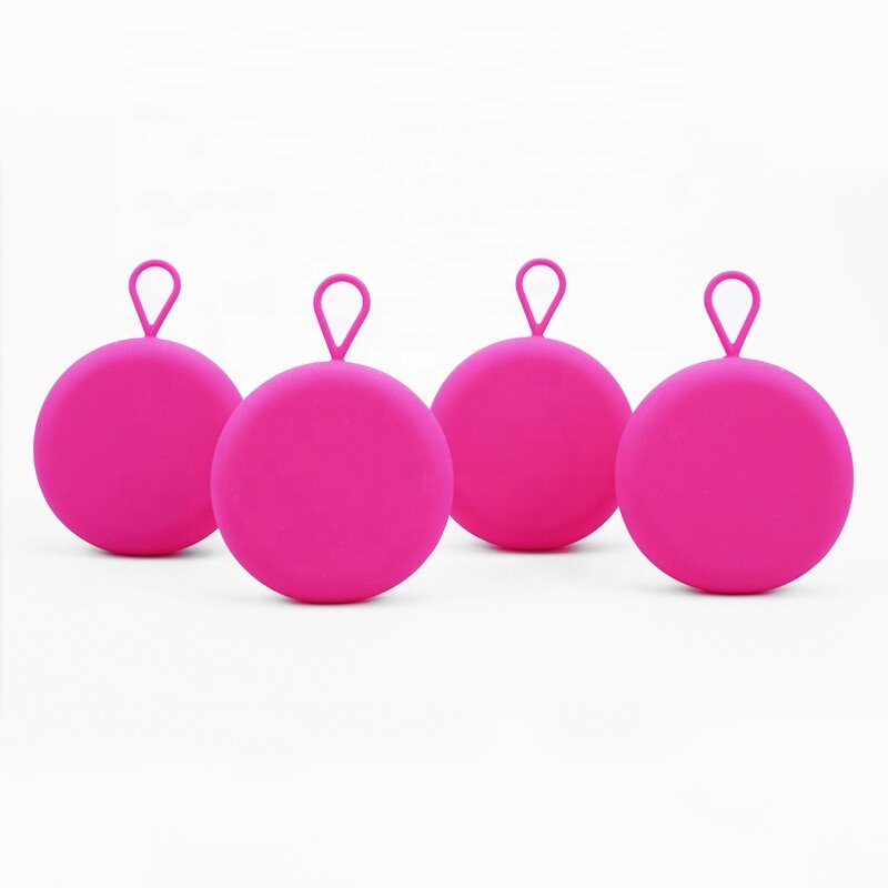 Menstrual Disc Case Manufacturer - OEM/ODM Round Silicone with Ring Patent