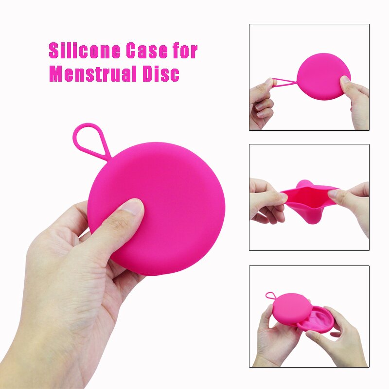 Menstrual Disc Case Manufacturer - OEM/ODM Soft Portable Silicone Feminine