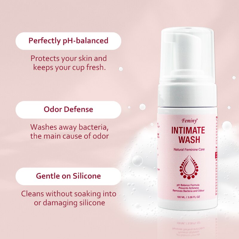 Menstrual Cup Foam Wash Manufacturer - OEM/ODM 100Ml Natural Intimate