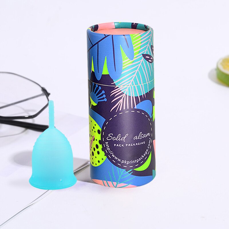 Menstrual Cup Packaging Box Manufacturer - OEM Customized Tube Box Logo