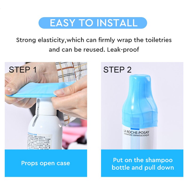 Travel Bottle Cover Manufacturer - Wholesale 12 Pack Silicone Leak Proof