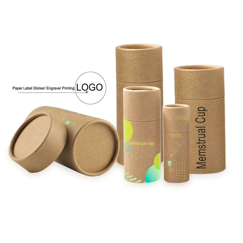 Menstrual Cup Packaging Box Manufacturer - OEM Customized Tube Box Logo
