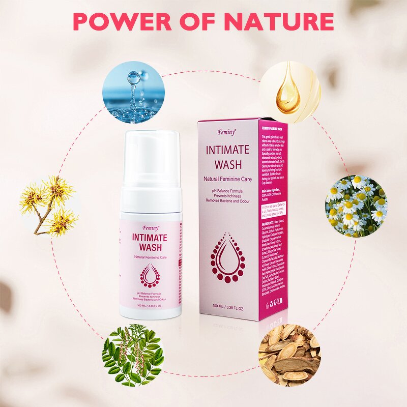 Menstrual Cup Foam Wash Manufacturer - OEM/ODM 100% Natural Herbal 100Ml