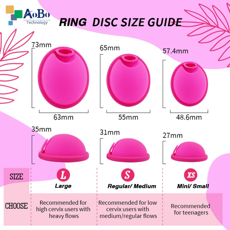 Menstrual Disc Manufacturer - Wholesale with Hoop Medical Grade Silicone