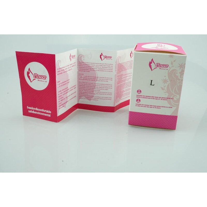 Menstrual Cup Package Manufacturer - Wholesale Box and Leaflet Packaging