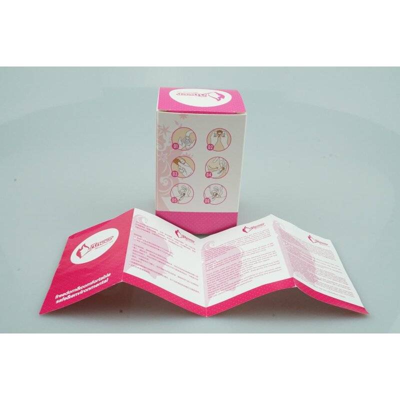 Menstrual Cup Package Manufacturer - Wholesale Box and Leaflet Packaging