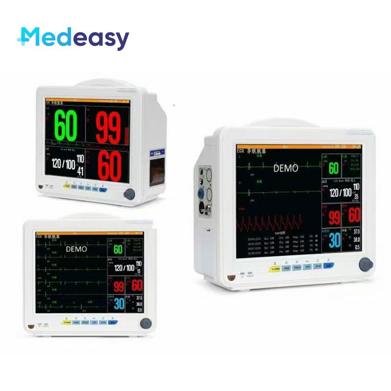 Portable Patient Monitor Manufacturer - 12 Inch Multi Parameters ICU Vital Signs