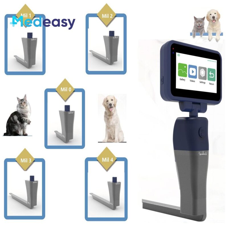 Veterinary Video Laryngoscope Supplier - Reusable with 5 Blades for Animal