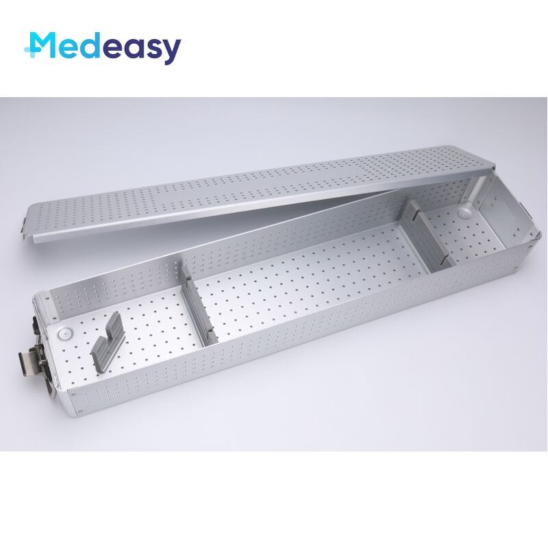 Ureteroscope Sterilization Box Factory - Surgical Instrument Disinfection Trays
