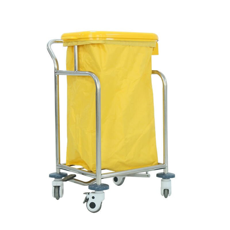 Hospital Linen Carts Factory - Garbage Collection Truck Push Cart