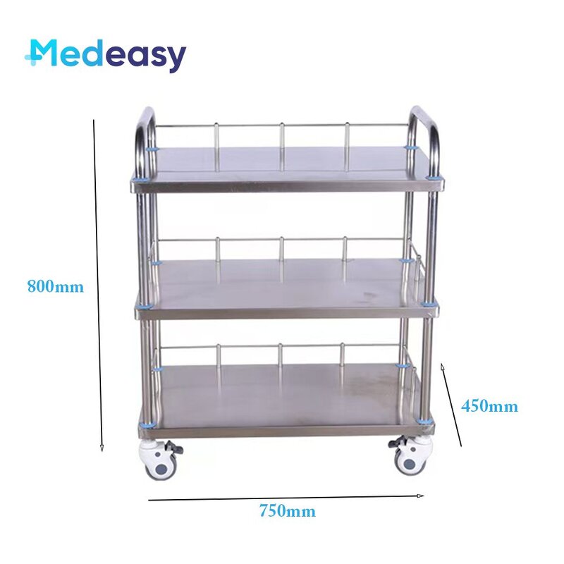 Hospital Surgical Trolley Manufacturer - Medical Hand Carts with Wheels