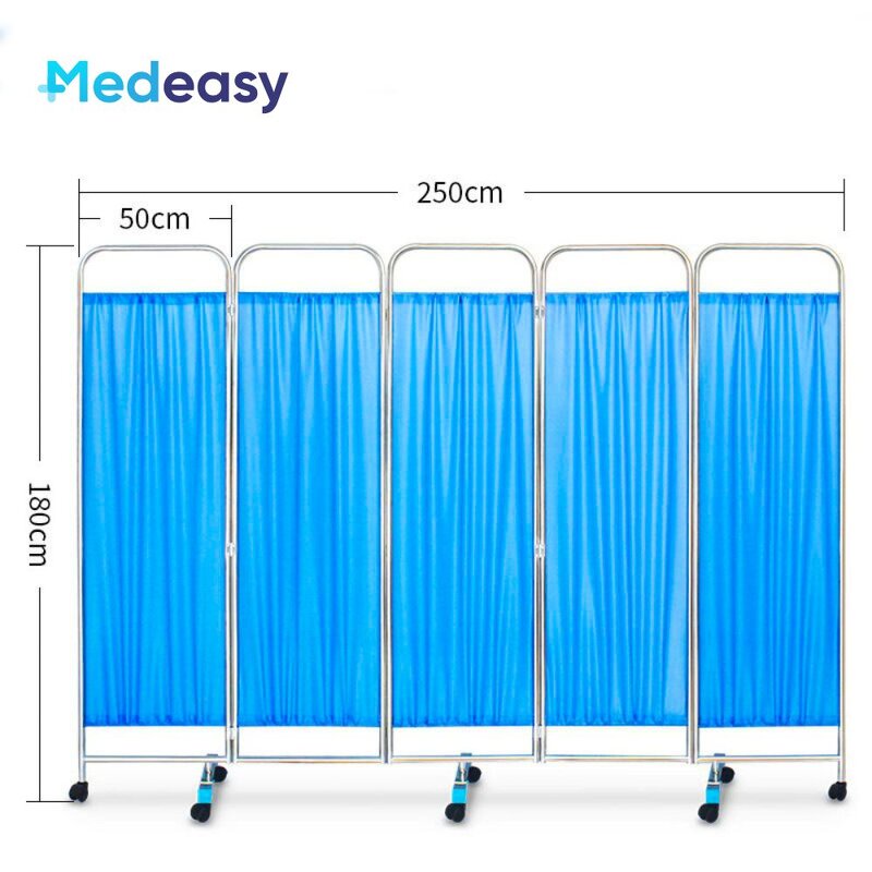 Hospital Folding Screens Supplier - Stainless Steel Medical Ward Curtain