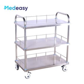 Hospital Surgical Trolley Manufacturer - Medical Hand Carts with Wheels