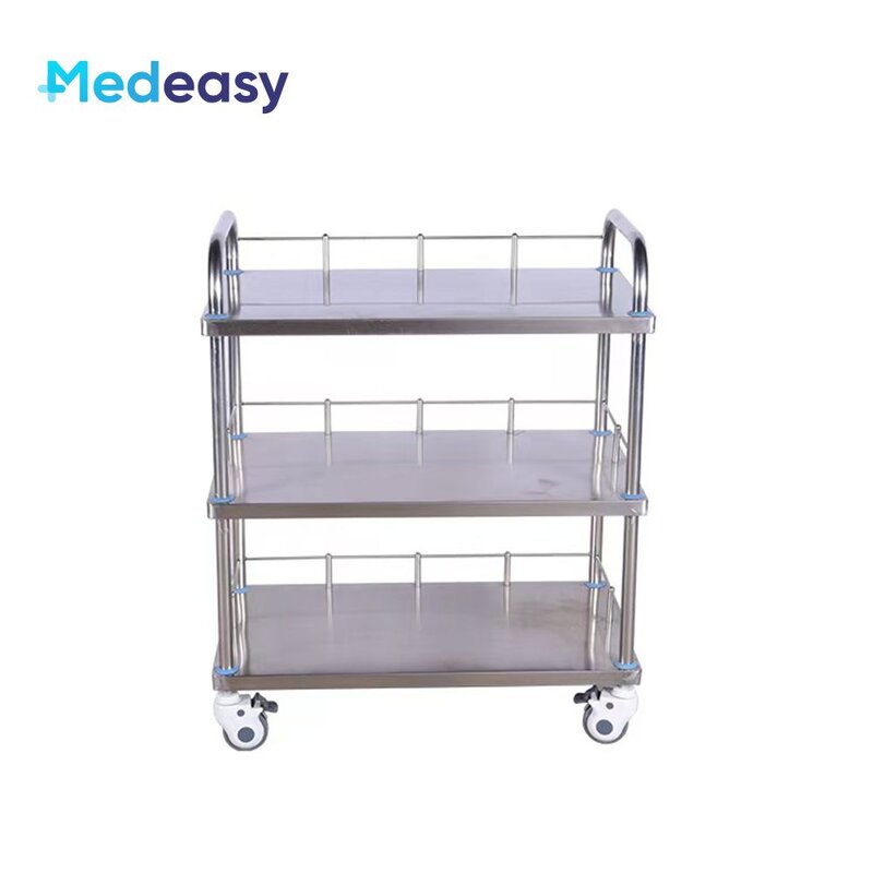 Hospital Surgical Trolley Manufacturer - Medical Hand Carts with Wheels