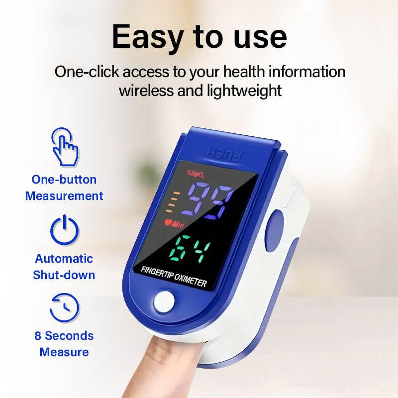 Pulse Oximeters Supplier - High Accuracy Digital Handheld Finger for Hospital