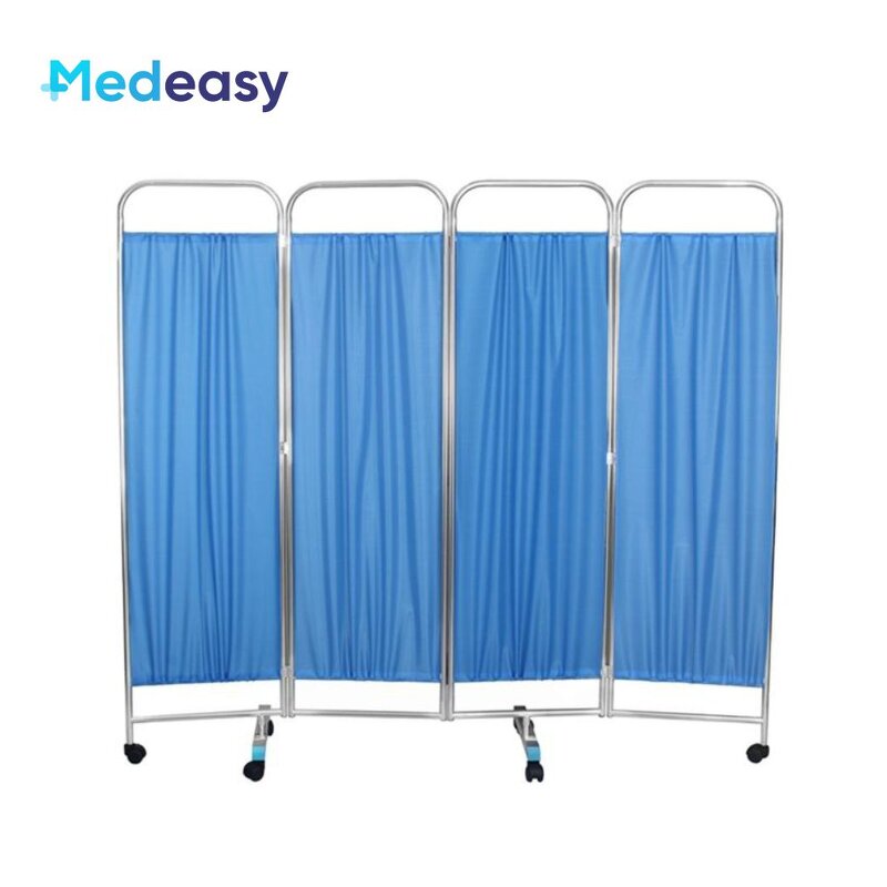 Hospital Folding Screens Supplier - Stainless Steel Medical Ward Curtain