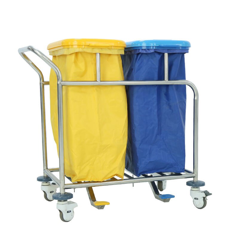 Hospital Linen Carts Factory - Garbage Collection Truck Push Cart