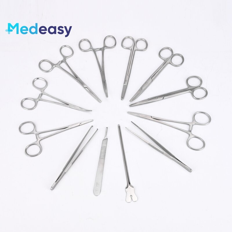 Stainless Steel Surgical Instrument Box Supplier - Basic 13 Piece Kit
