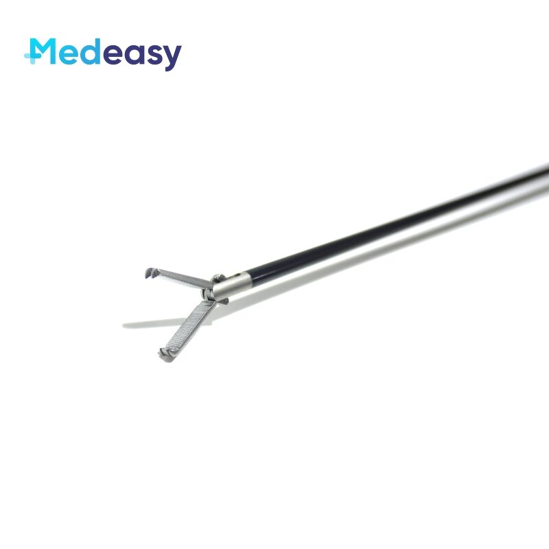 Rat Tooth Grasping Forceps Factory - Reusable Laparoscopy Instruments With Lock