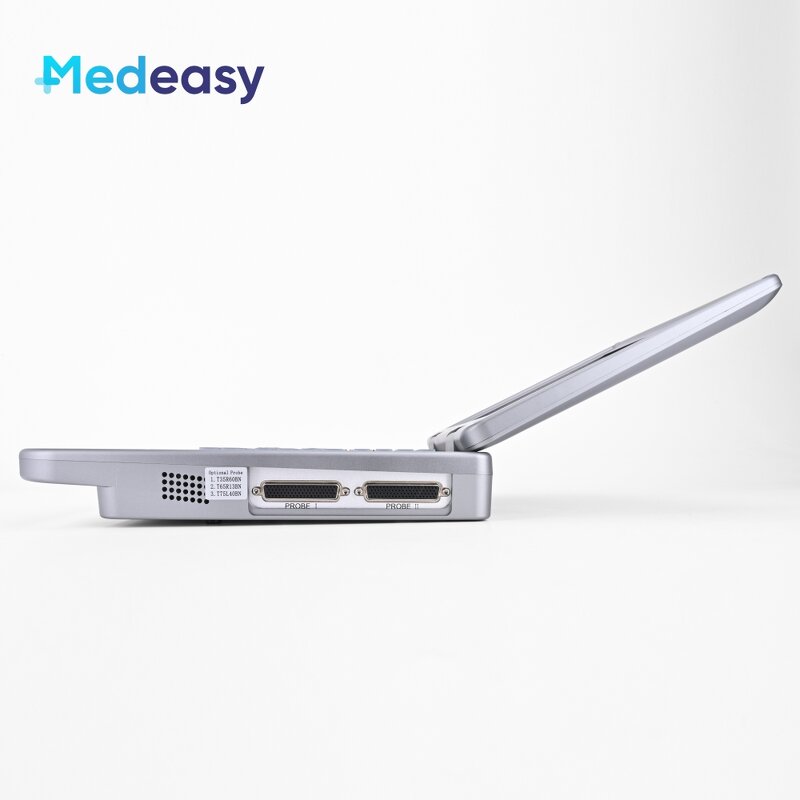 Handheld Ultrasound Scanner Factory - 12 Inch White Black Device with Probe