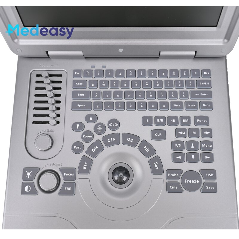 Black White Ultrasound Machine Supplier - 12inch Laptop with Convex Probe
