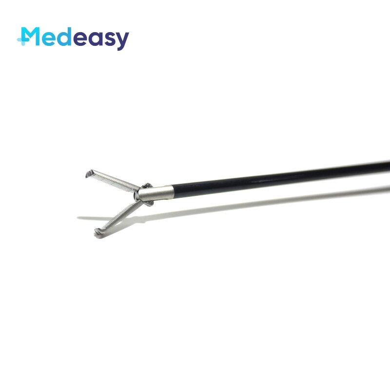 Rat Tooth Grasping Forceps Factory - Reusable Laparoscopy Instruments With Lock