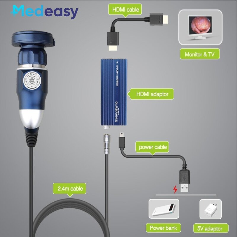 Medical USB Endoscope Camera Supplier - Waterproof for ENT Surgery