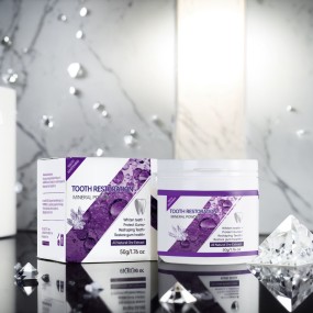 Factory Wholesale Whitening Protect Reshapes Restores 50g Milky Flavor Tooth Restoration Mineral Powder