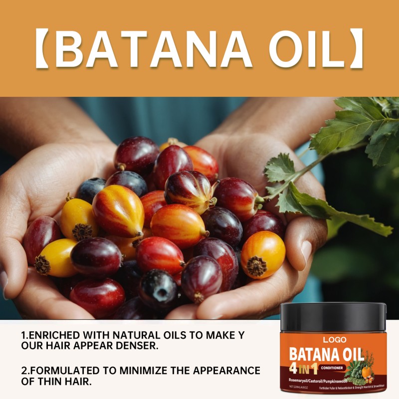 120ml Wholesale Boldify Thickening Hair Natural Volume Moisturizing Smoothing Hair Batana Oil 4 in 1 Conditioner