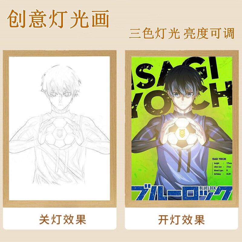 Anime Poster Manufacturer - OEM/ODM Cartoon Led Light Painting Wall