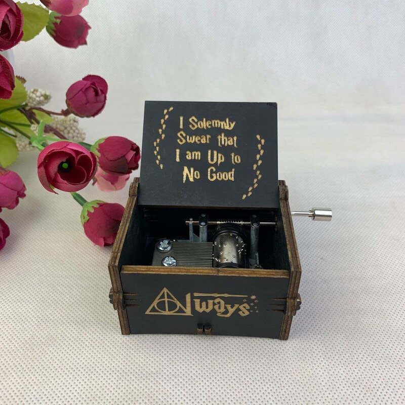 Wooden Music Box Manufacturer - Wholesale Melody Hand Crank Laser