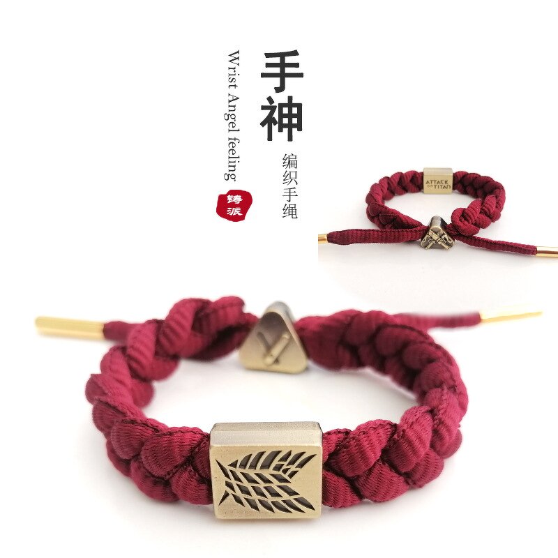 Anime Bracelet Manufacturer - OEM/ODM New Style Attack on Titan Metal