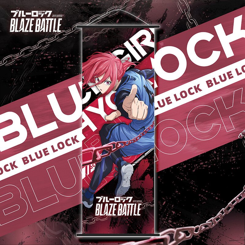 Anime Wall Scroll Manufacturer - OEM/ODM 25x70CM Isagi Yoichi Poster