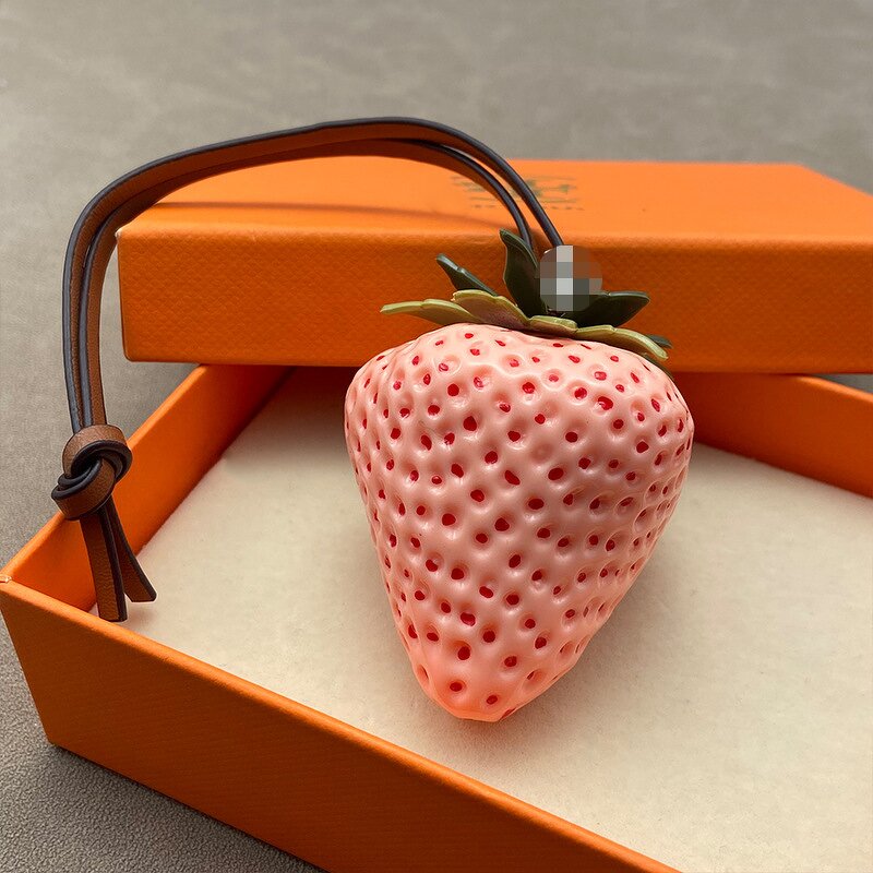 Bag Charms Manufacturer - OEM/ODM High Quality 3D Large Strawberry