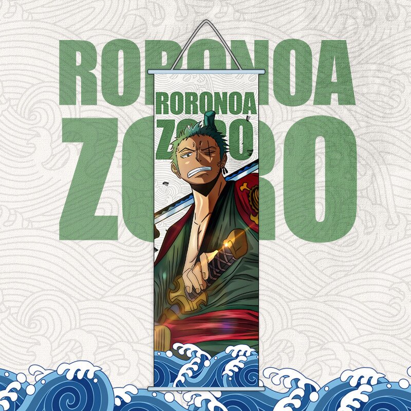 Anime Wall Scroll Manufacturer - OEM/ODM 7025cm One Piece Silk Hanging