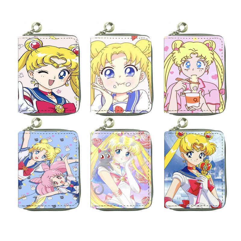 Coin Purse Manufacturer - OEM/ODM Cartoon Cute Student Sailor Moon